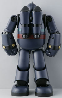 ロボクリエーションが企画した鉄人２８号ロボット実写映画版背面